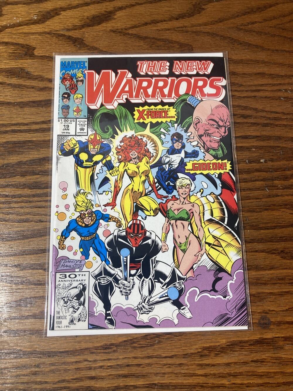 The New Warriors #19 (Marvel Comics January 1992)